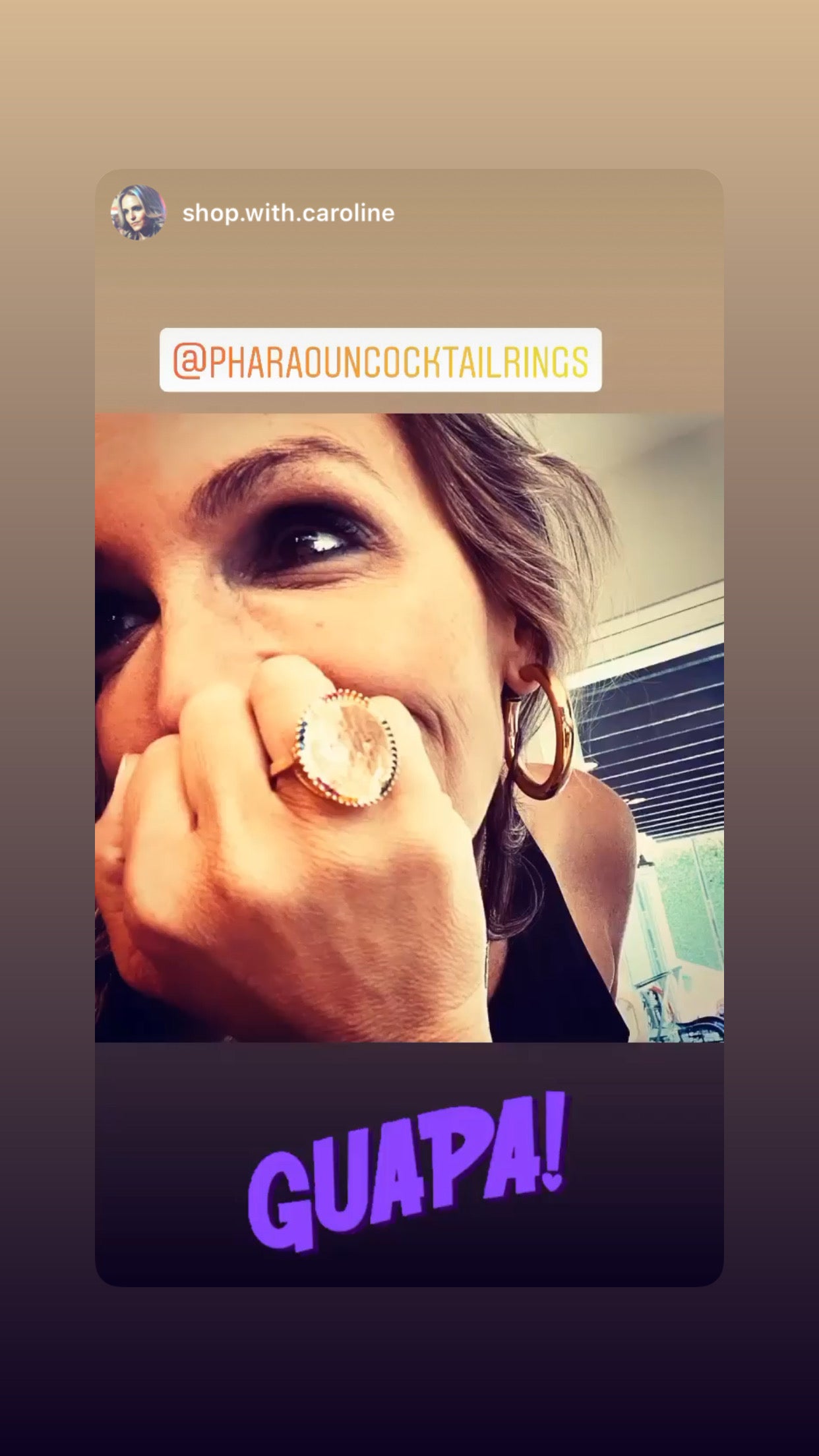 We are Beautiful Cocktail Ring