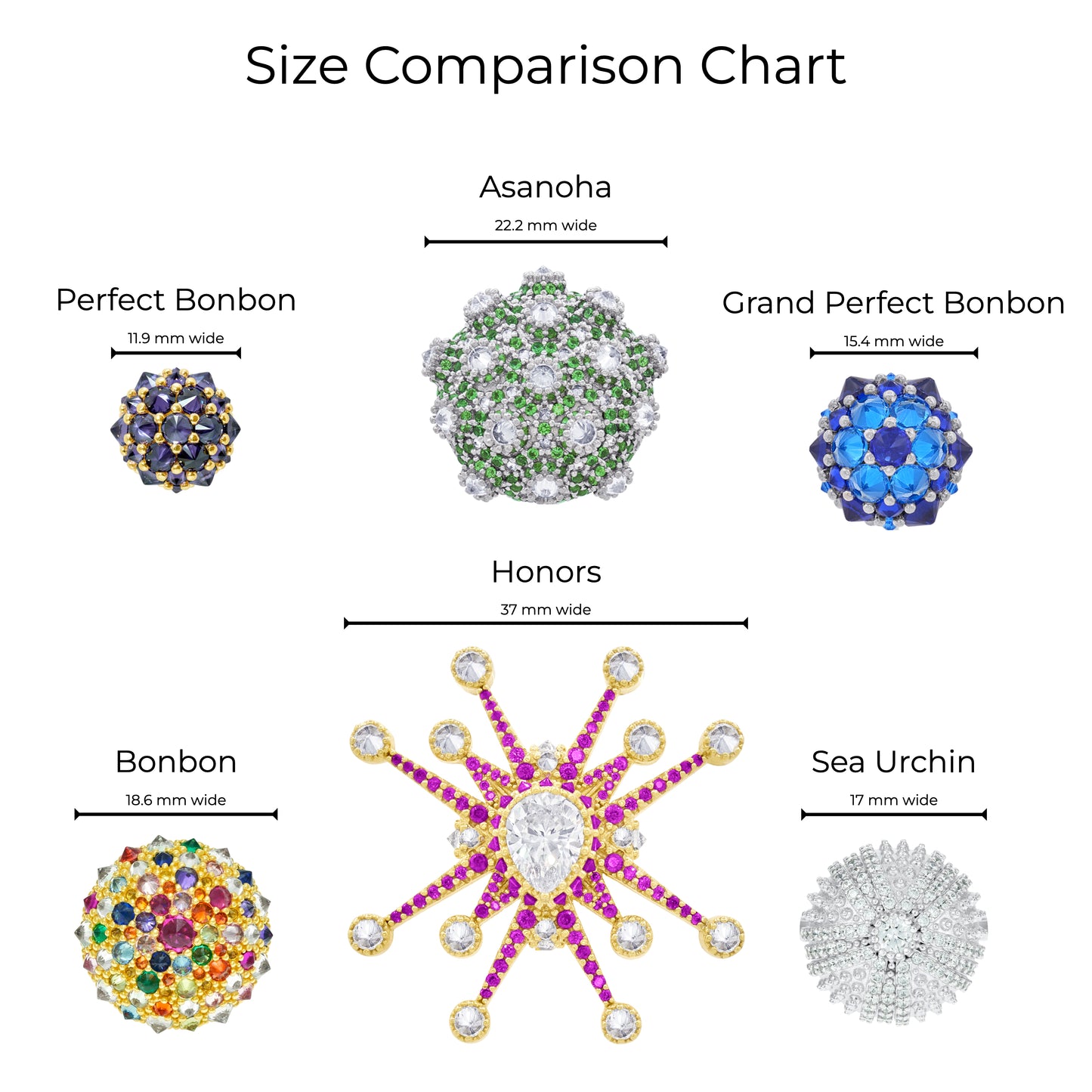 Asanoha Lapel Pin - Blue - Gold