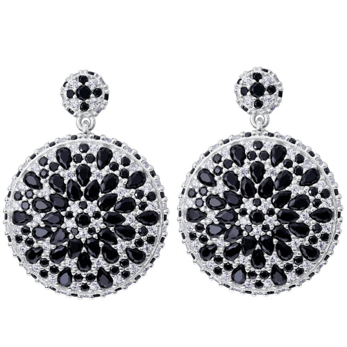 Night Mandala Earrings