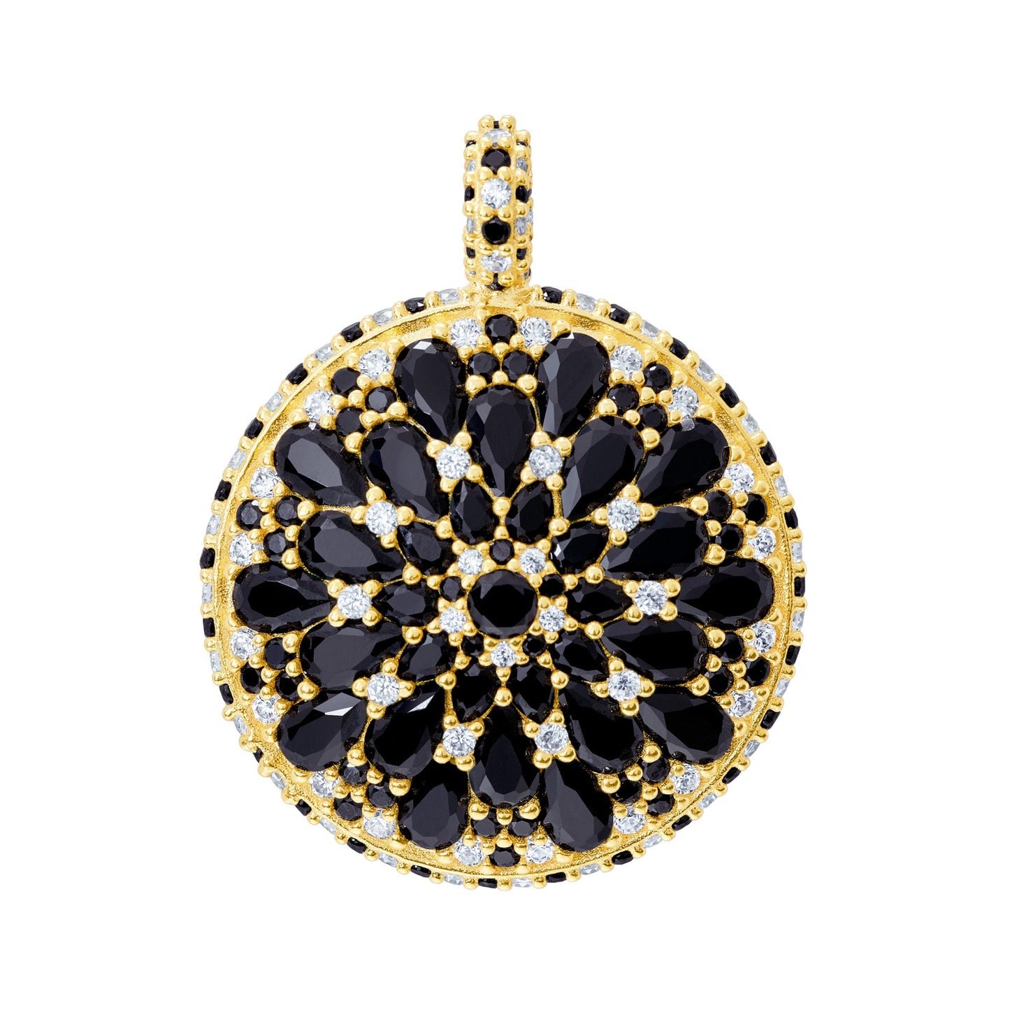 Night Mandala Cocktail Pendant Charm