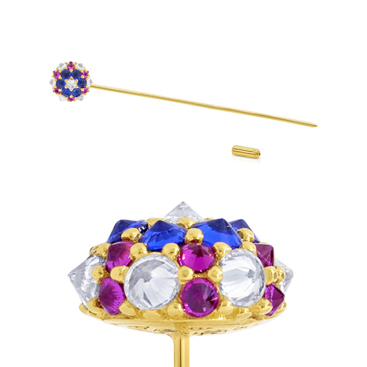 Perfect Bonbon Lapel Pin - America - Gold