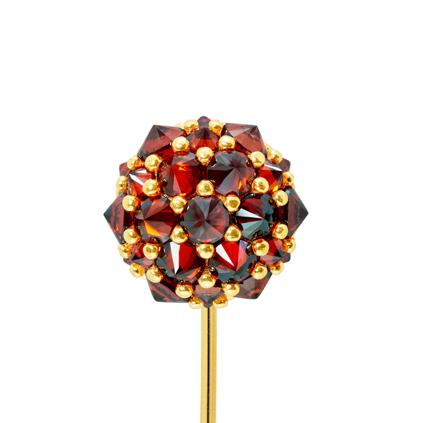 Perfect Bonbon Lapel Pin - Pumpkin - Gold