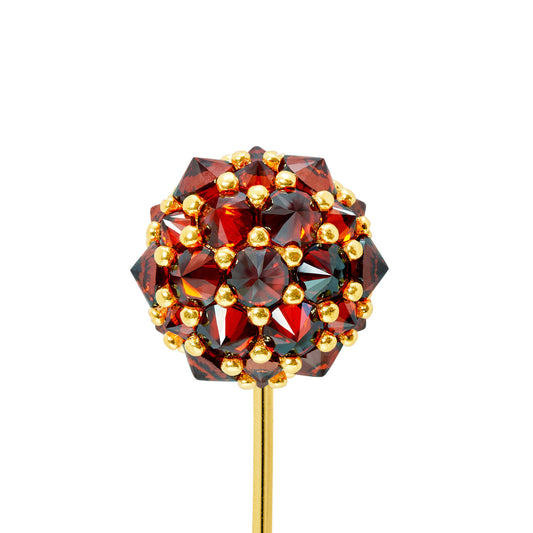 Perfect Bonbon Lapel Pin - Pumpkin - Gold