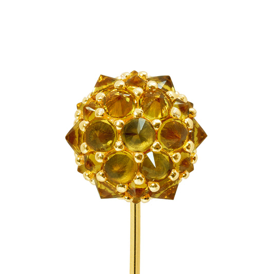 Perfect Bonbon Lapel Pin - Yellow - Gold