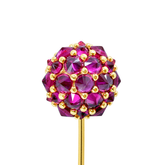 Perfect Bonbon Lapel Pin - Pink - Gold