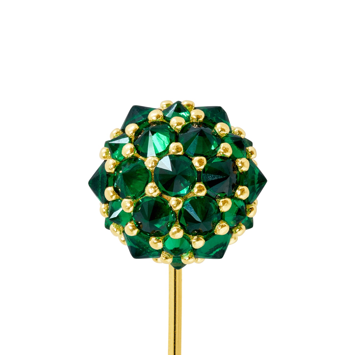 Perfect Bonbon Lapel Pin - Green - Gold