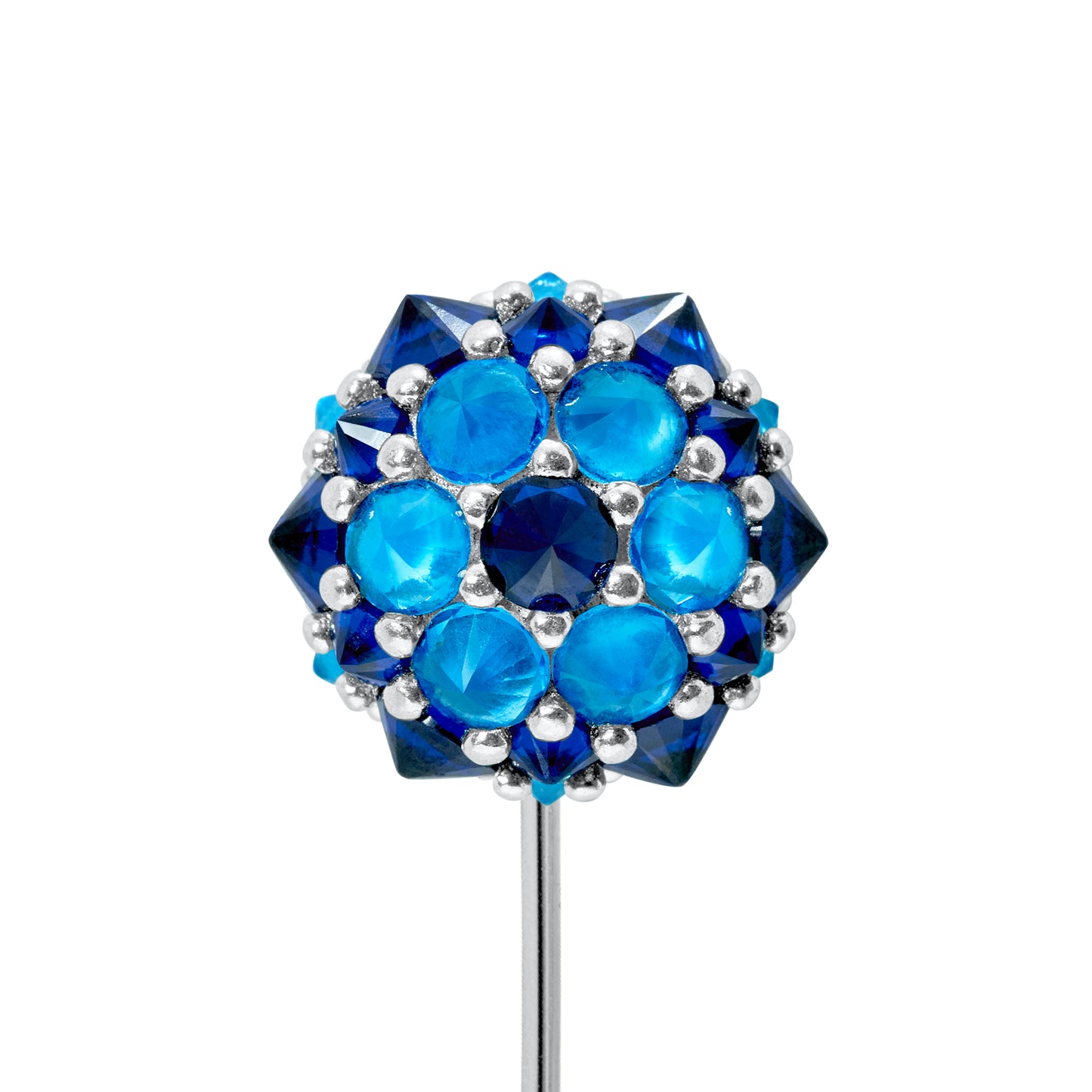 Perfect Bonbon Lapel Pin - Eye - Silver