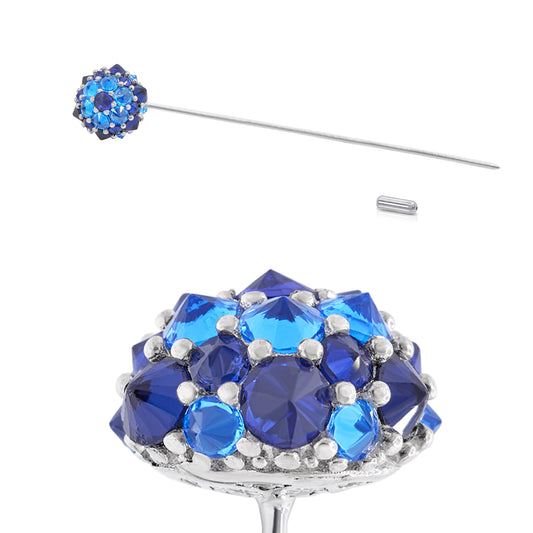 Grand Perfect Bonbon Lapel Pin - Eye - Silver