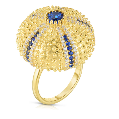 Sea Urchin Cocktail Ring