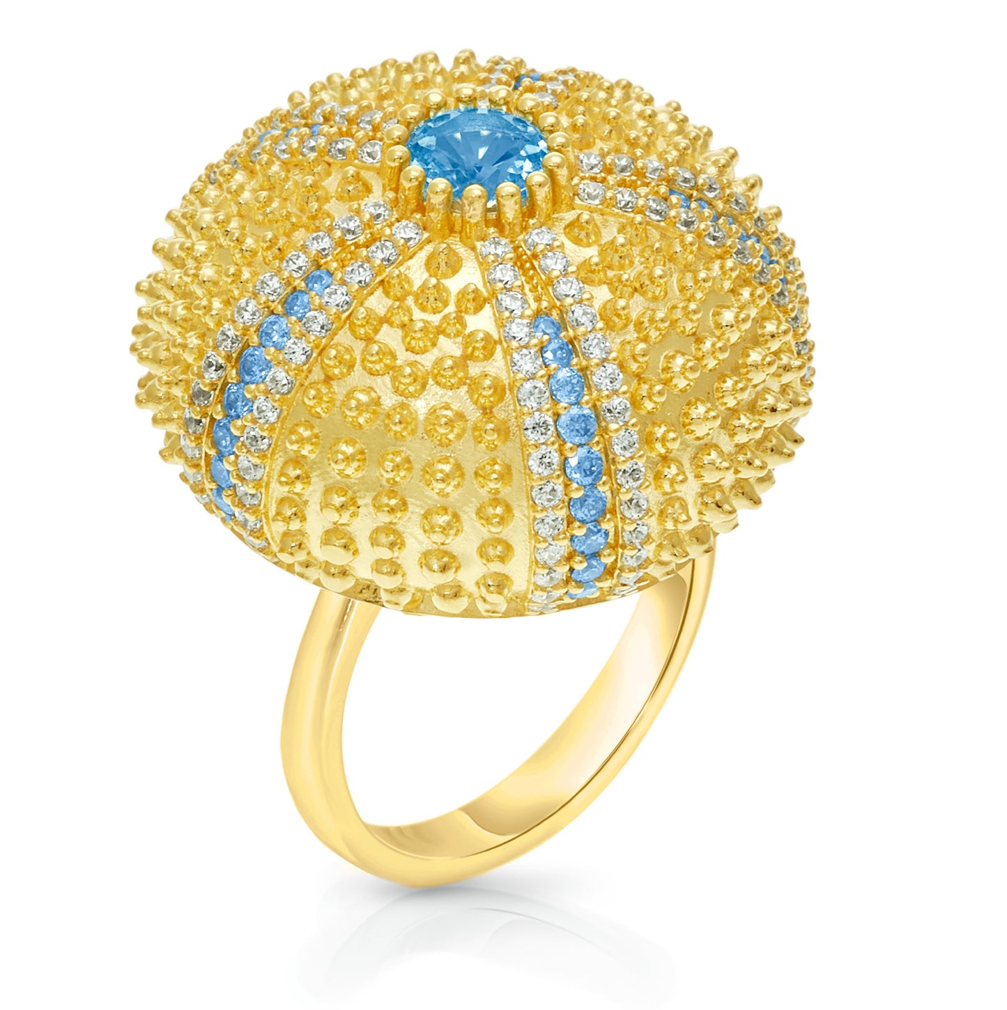 Sea Urchin Cocktail Ring