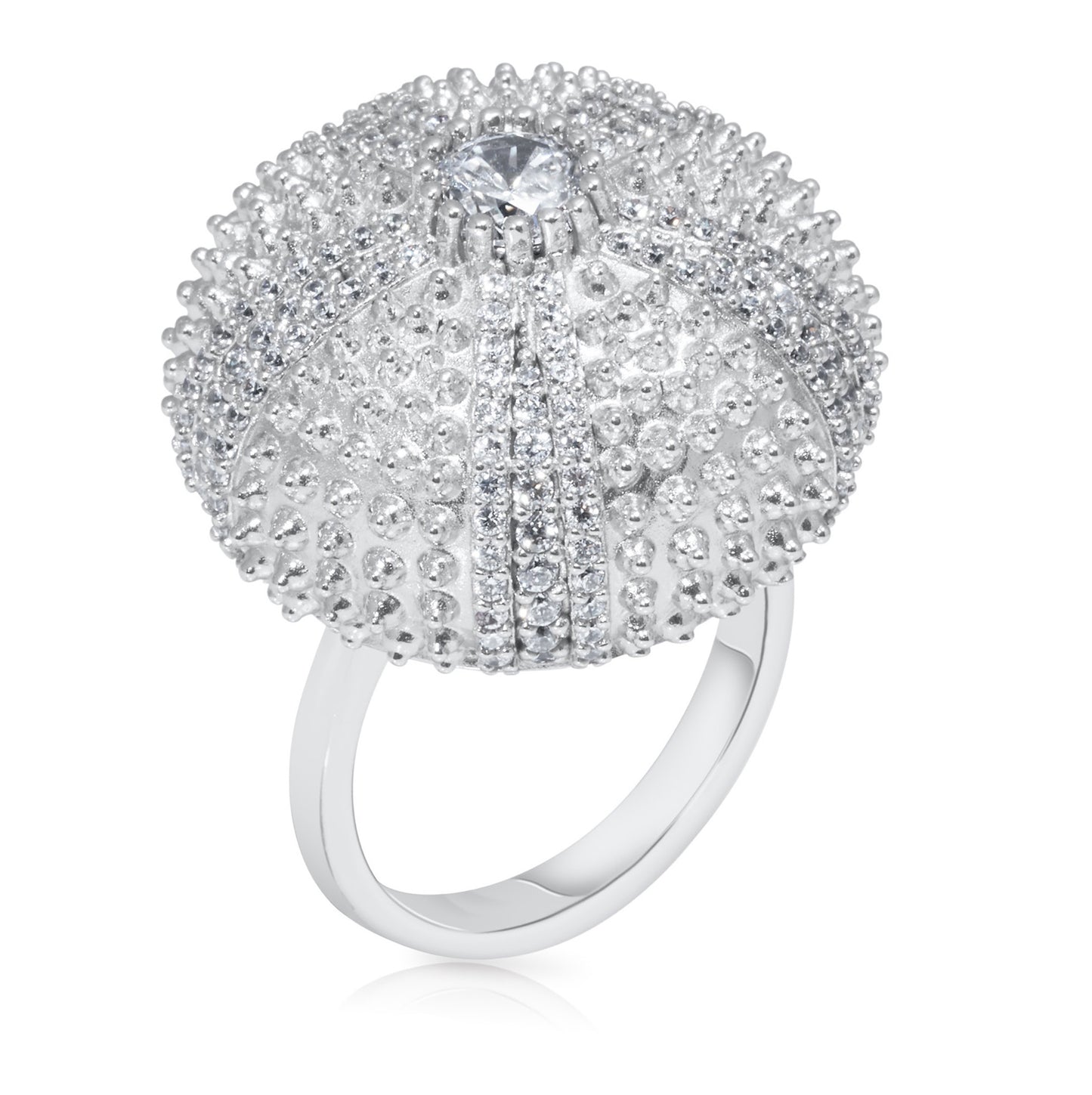 Sea Urchin Cocktail Ring