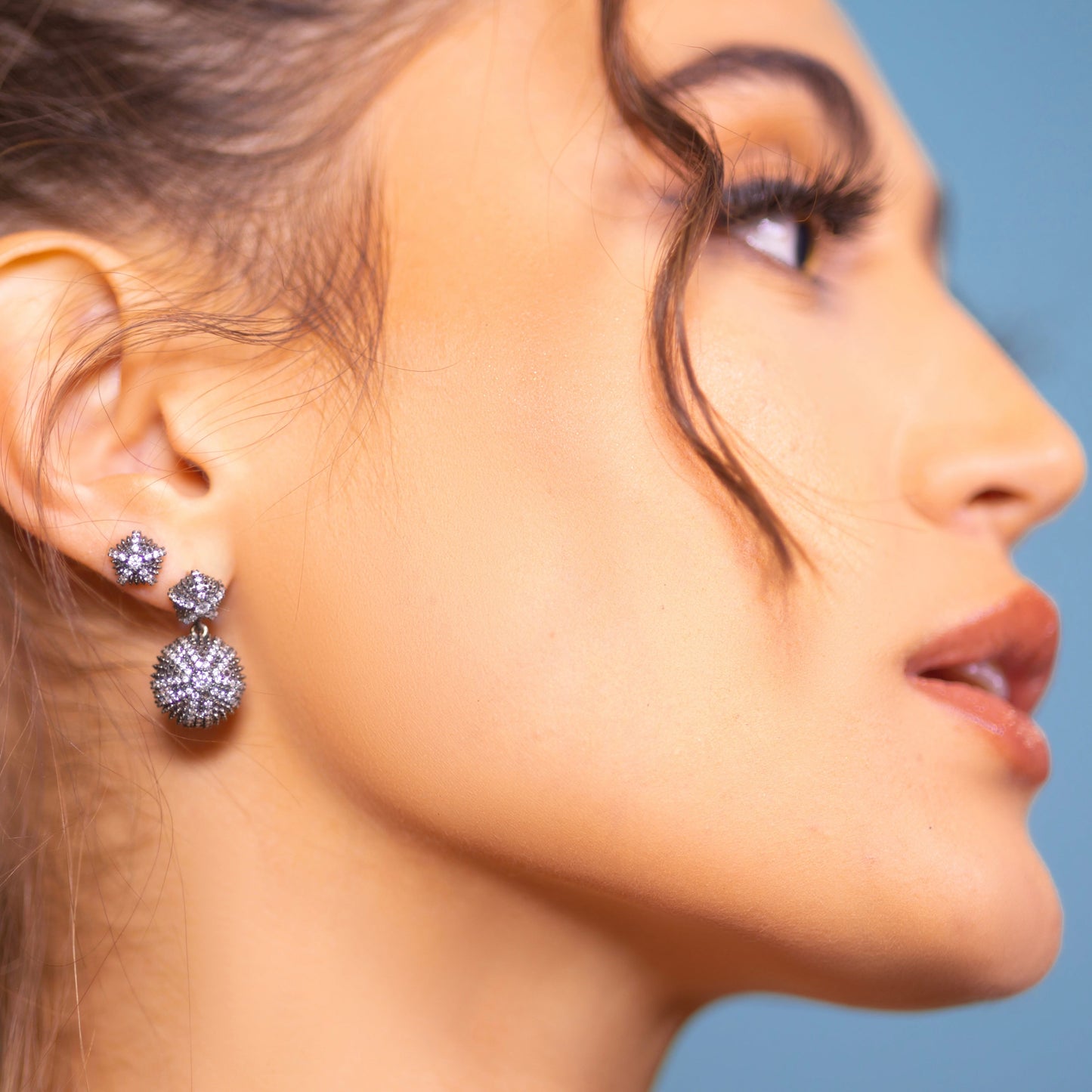 Sea Urchin Cocktail Earrings