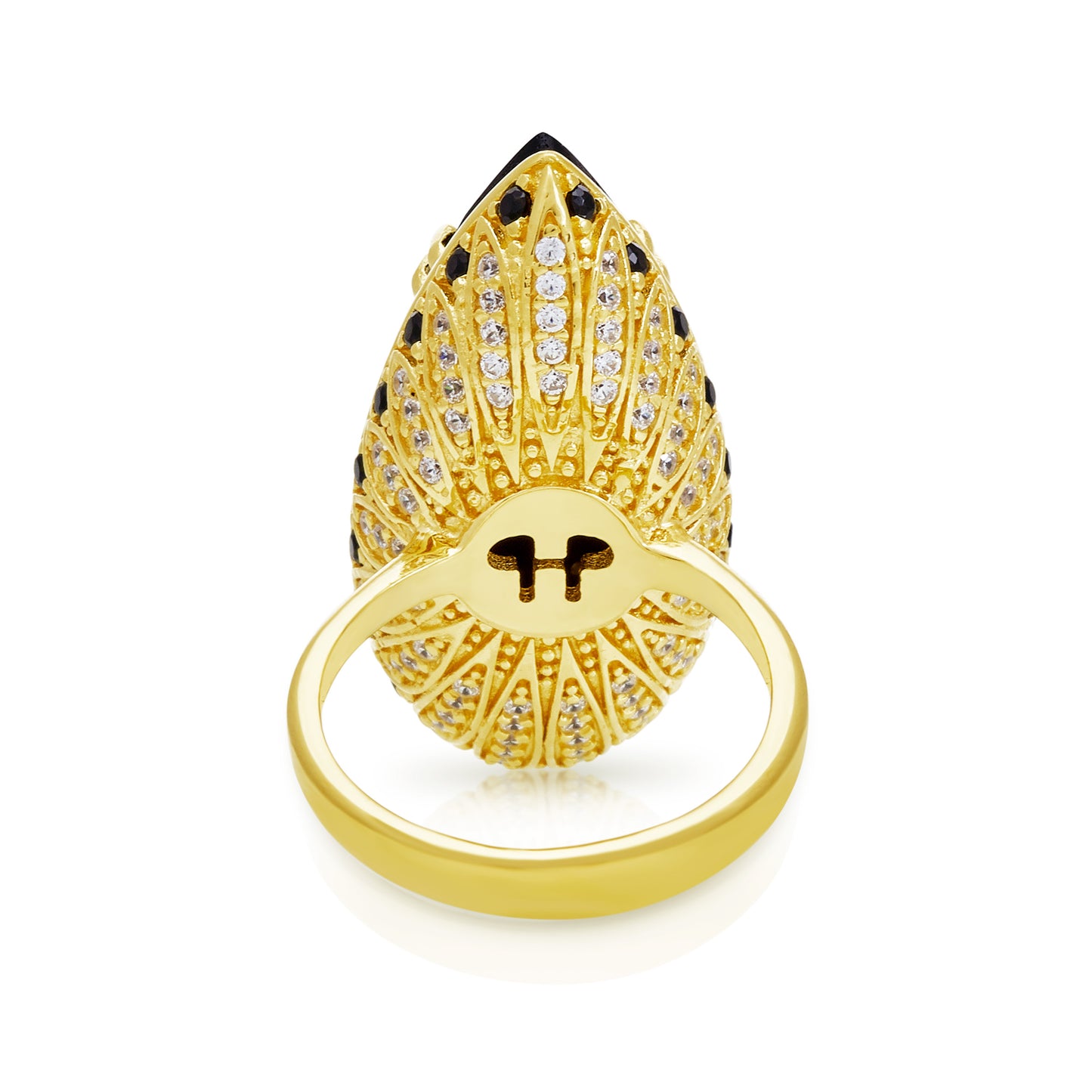Bash Drop Cocktail Ring - Gold