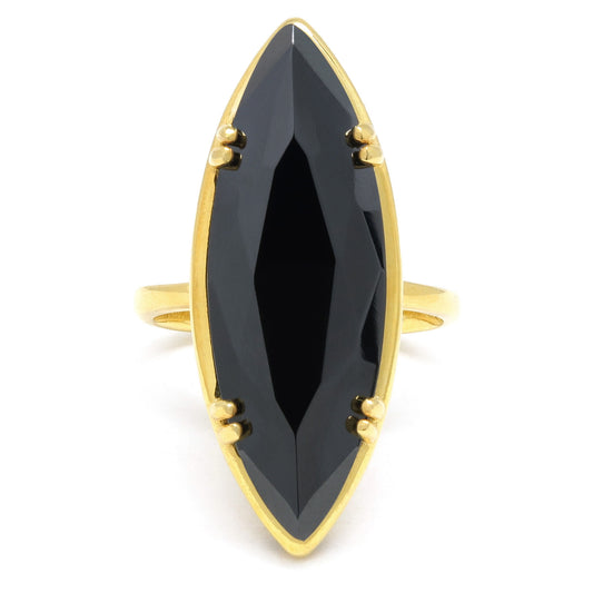 Bash Marquise Cocktail Ring - Gold