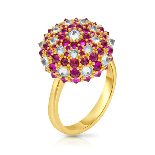 Checkmate Bonbon Cocktail Ring