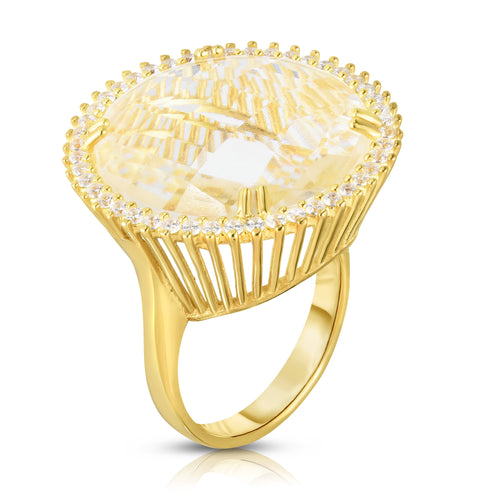 I Am Beautiful Cocktail Ring