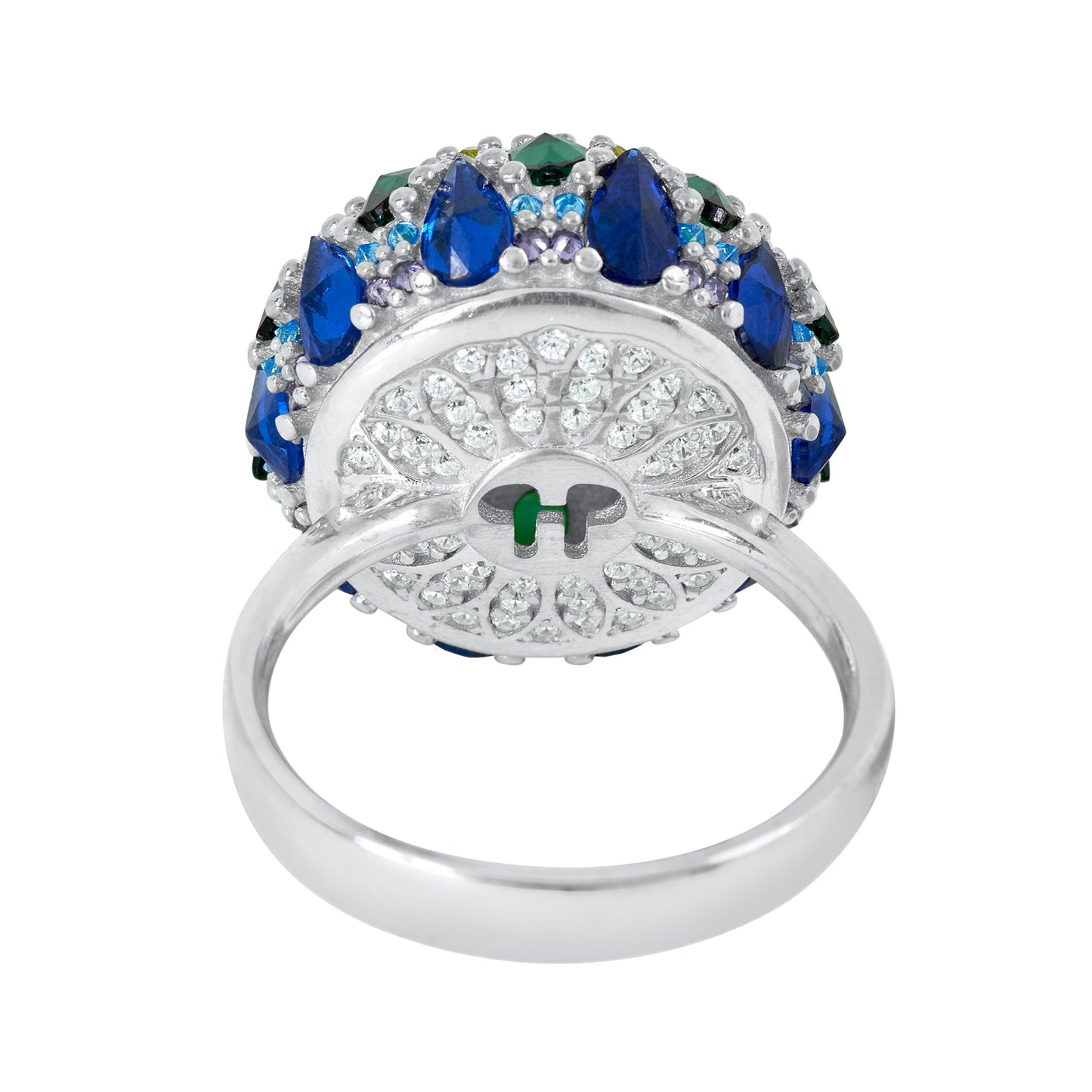 Chakra Mandala Bonbon Cocktail Ring