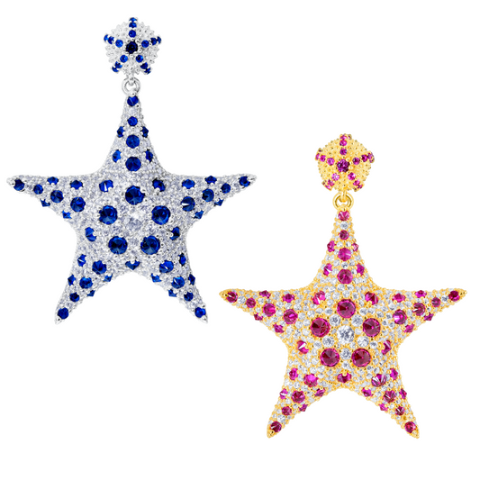 Starfish Cocktail Earrings