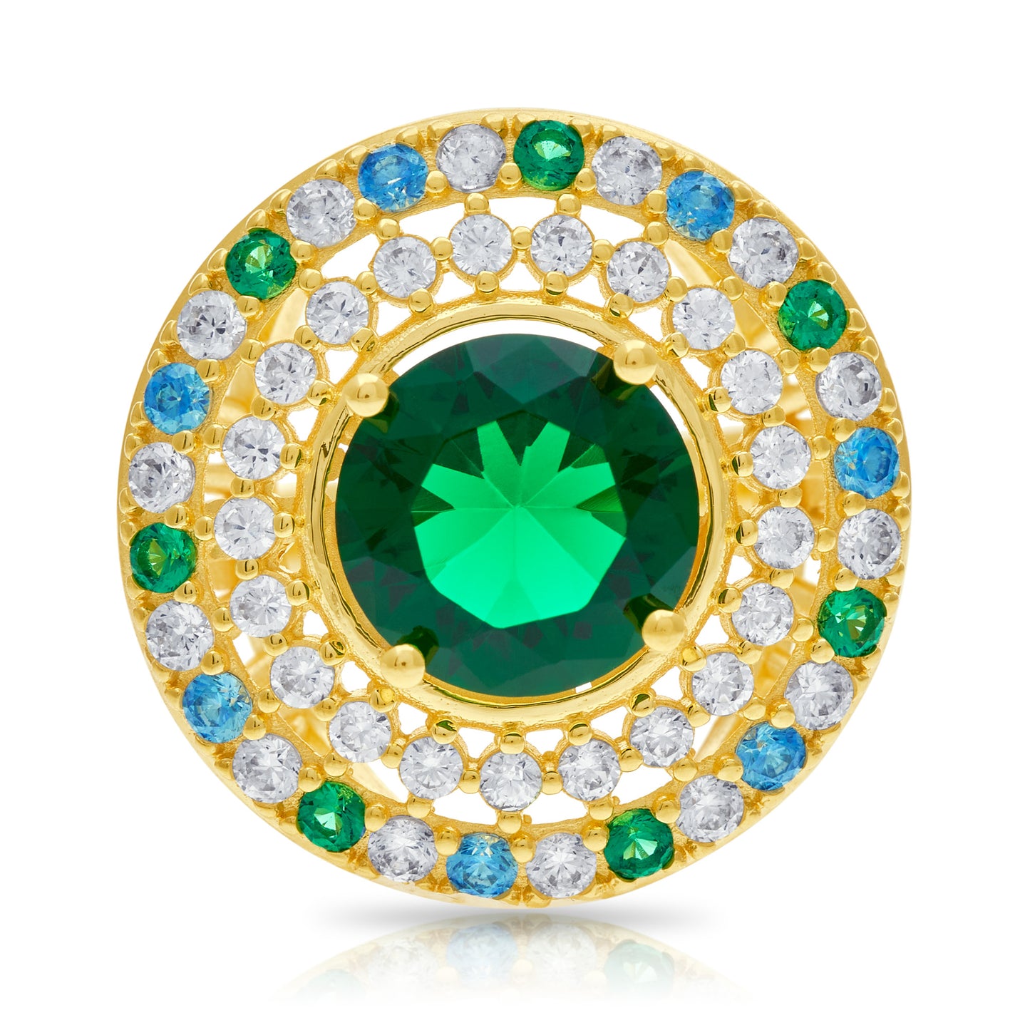 RE Shield Cocktail Ring