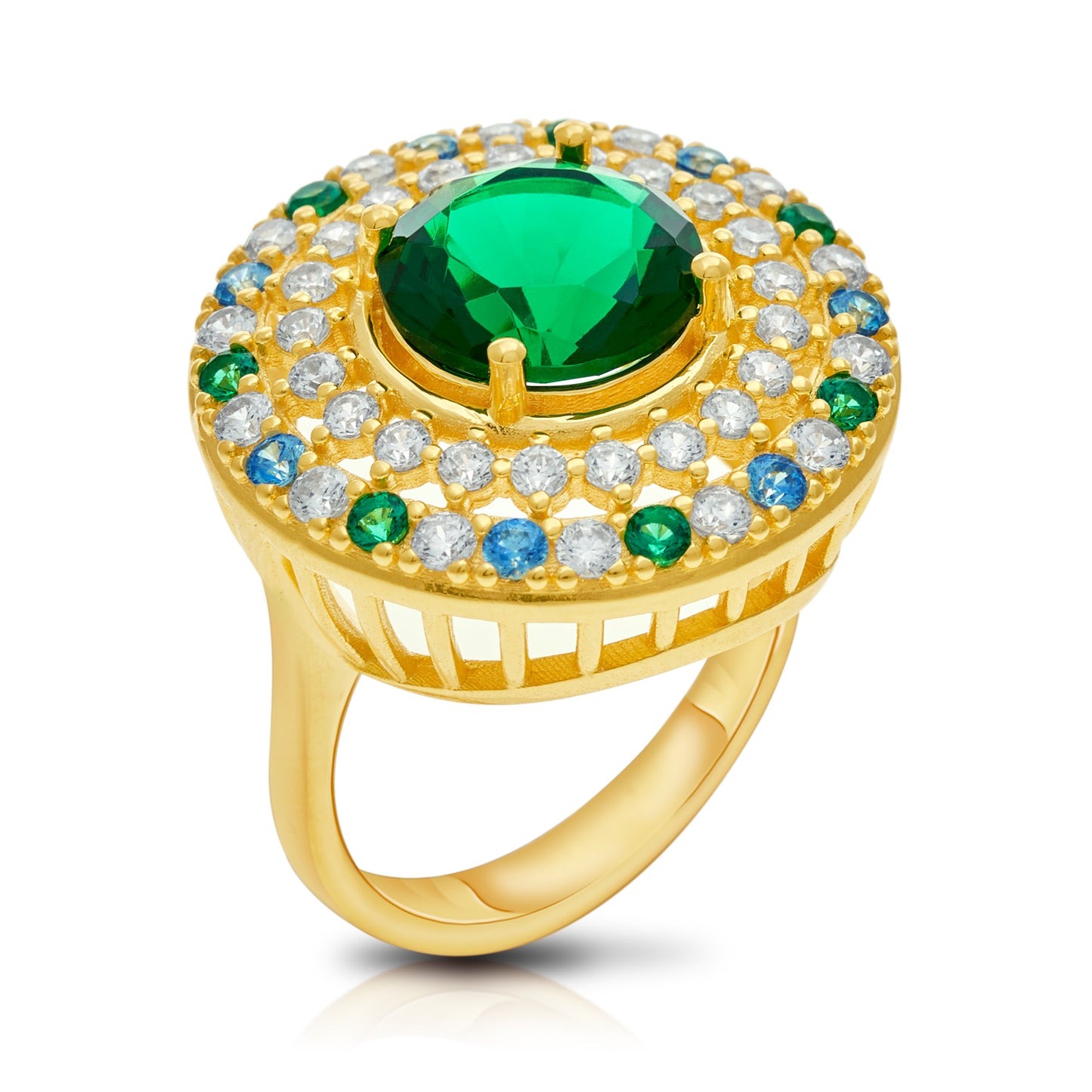 RE Shield Cocktail Ring