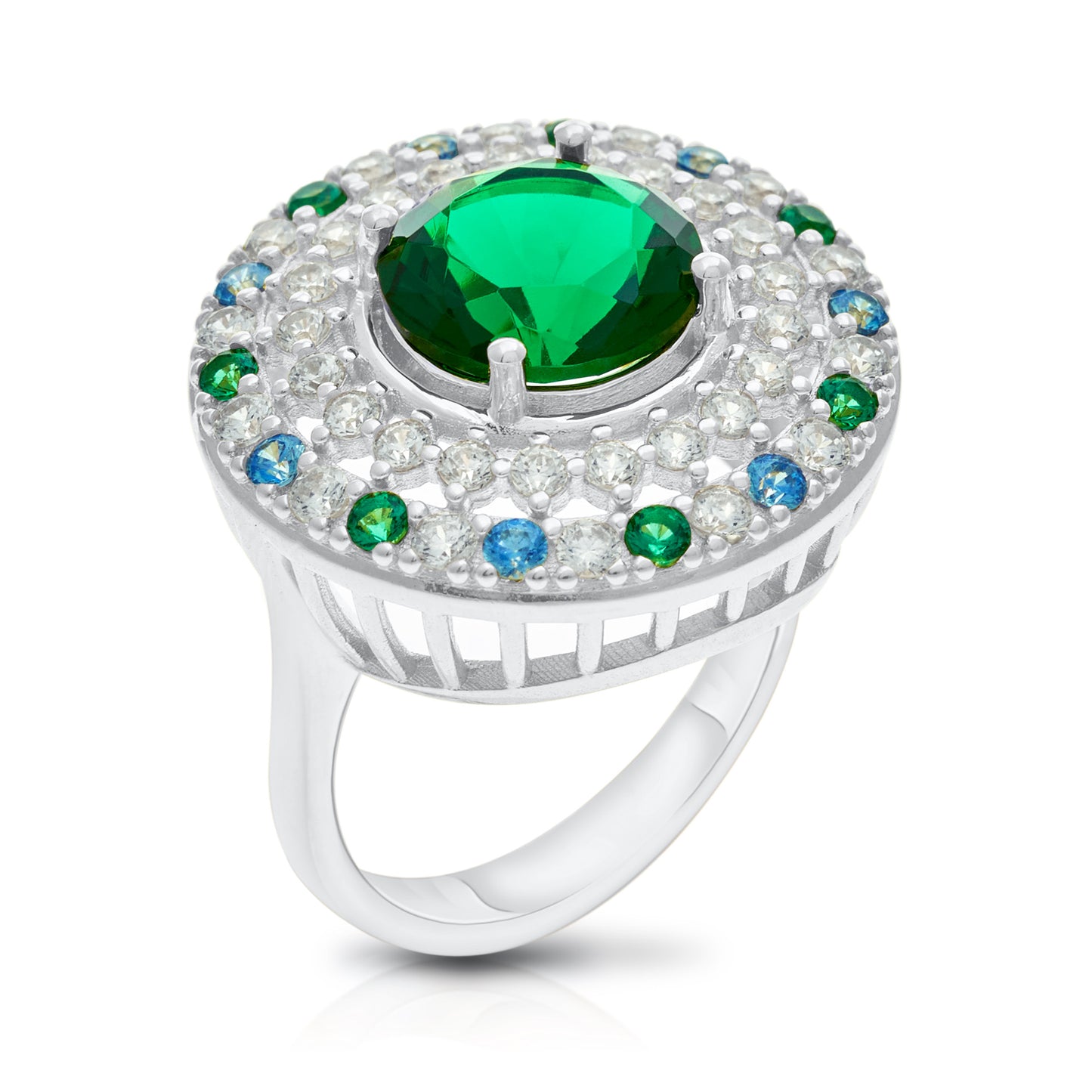 RE Shield Cocktail Ring