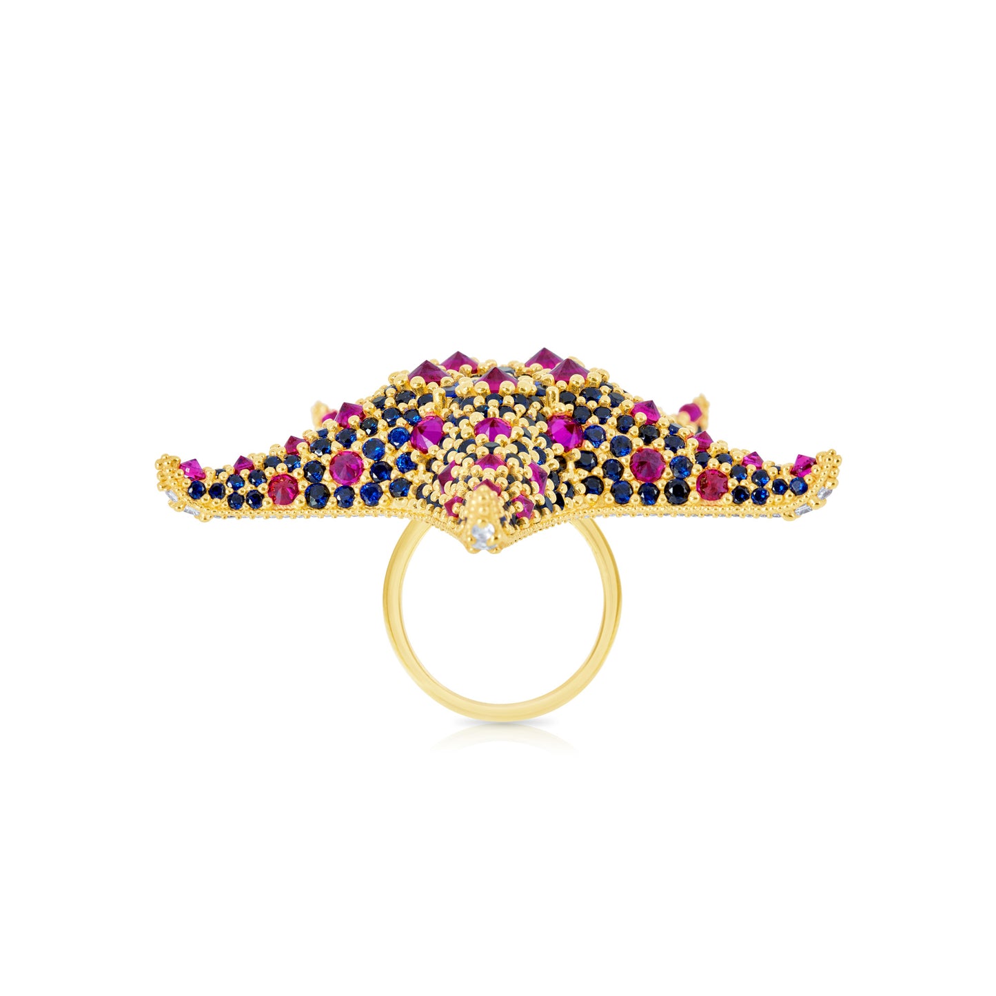 Starfish Totem Cocktail Ring