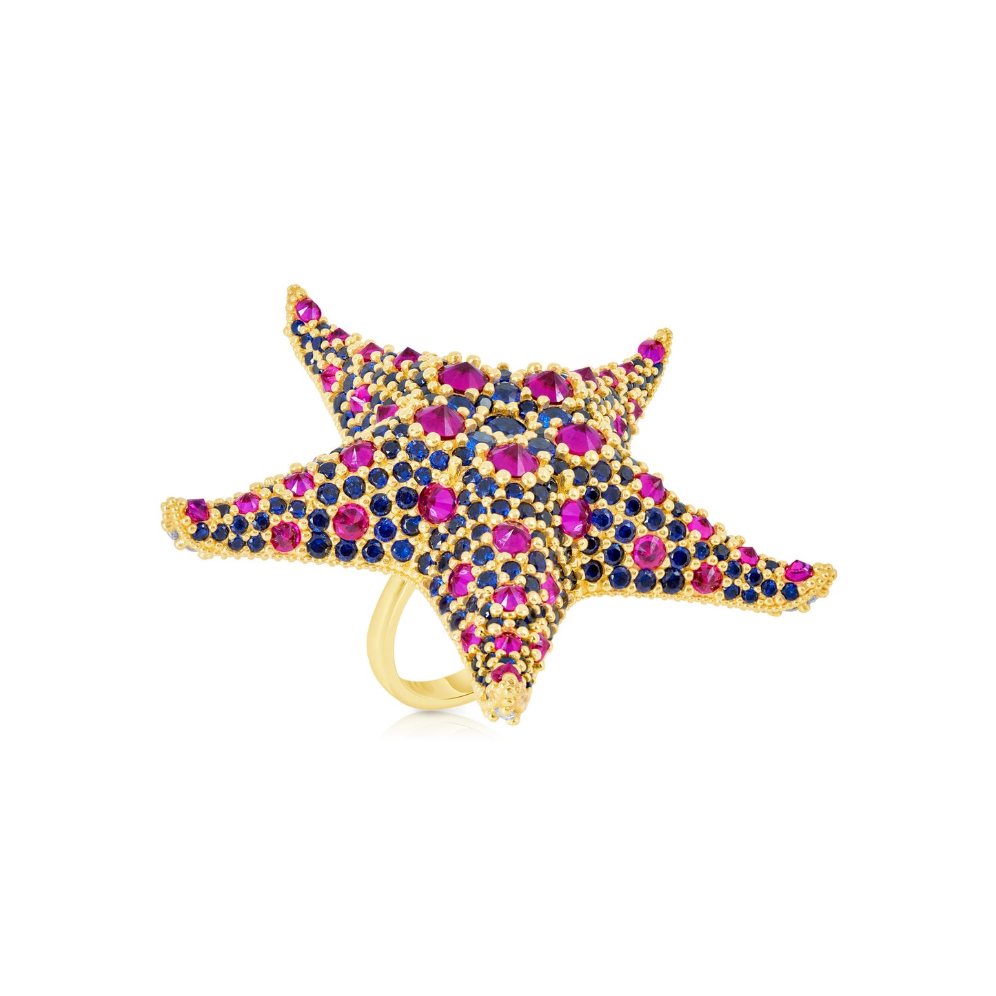 Starfish Totem Cocktail Ring