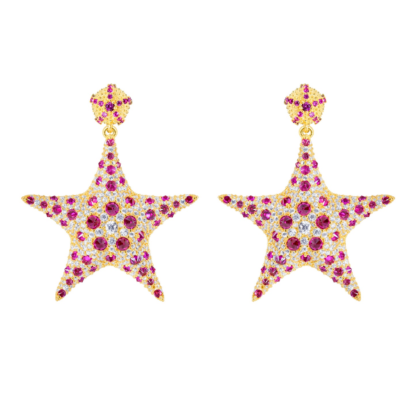 Starfish Cocktail Earrings