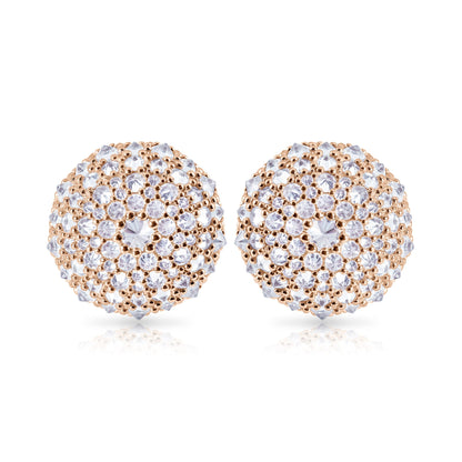 Disco Bonbon Cocktail Earrings - Rose Gold