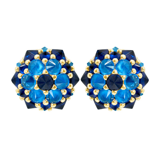 Perfect Bonbon Cocktail Earrings - Eye - Gold