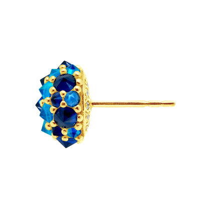Perfect Bonbon Cocktail Earrings - Eye - Gold