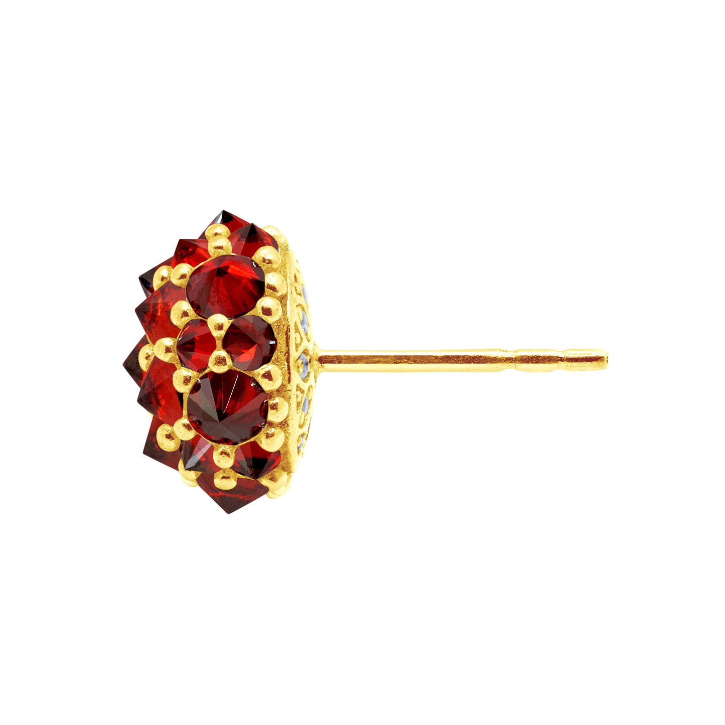 Perfect Bonbon Cocktail Earrings - Pumpkin - Gold