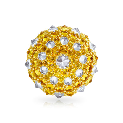 Checkmate Bonbon Cocktail Ring - Honey - Gold