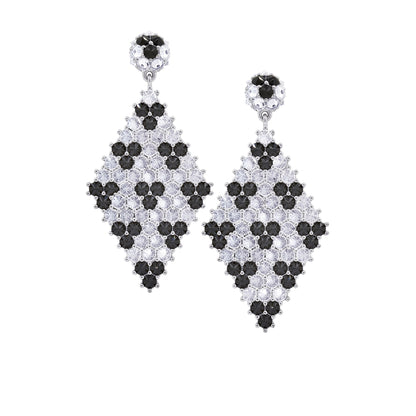 Donna Marquesa Earrings - Ermine - Sterling Silver