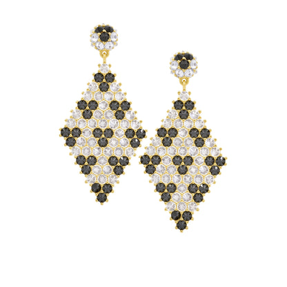 Donna Marquesa Earrings - Ermine - 22 karat Gold