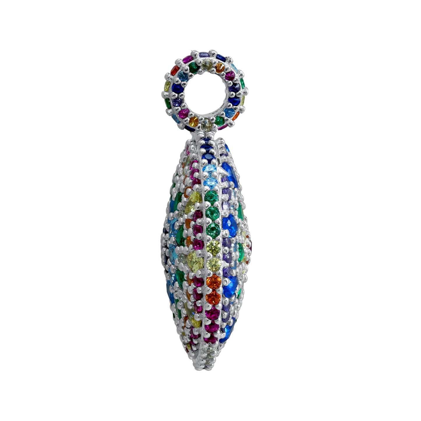 Chakra Mandala Cocktail Pendant Charm