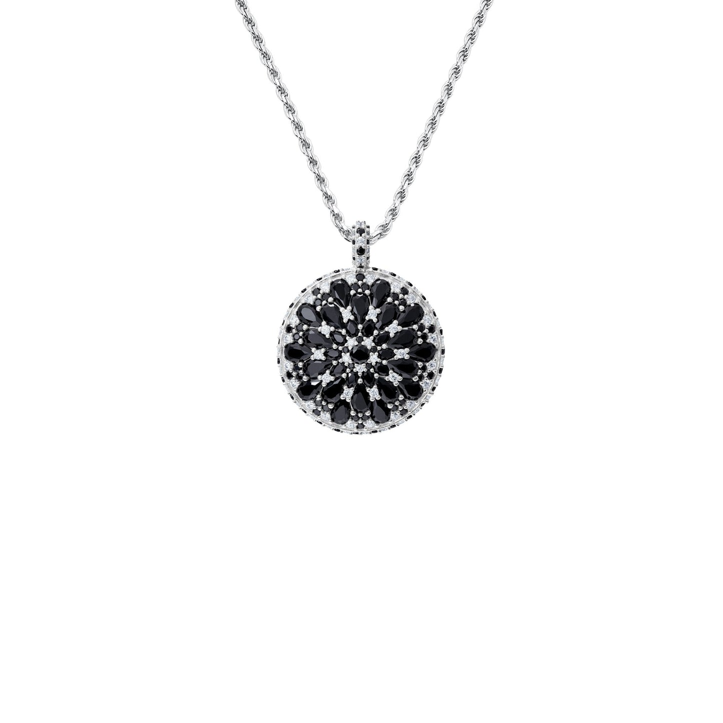 Night Mandala Cocktail Necklace