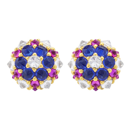 Perfect Bonbon Cocktail Earrings - America - Gold