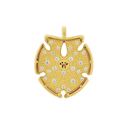 Sand Dollar Cocktail Pendant Charm