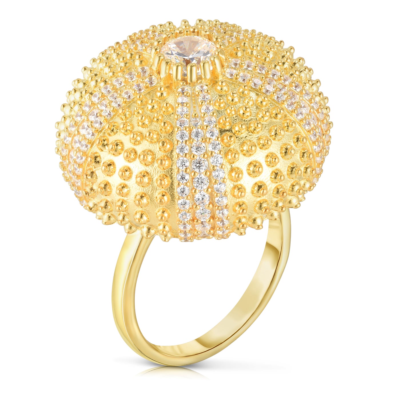 Sea Urchin Cocktail Ring