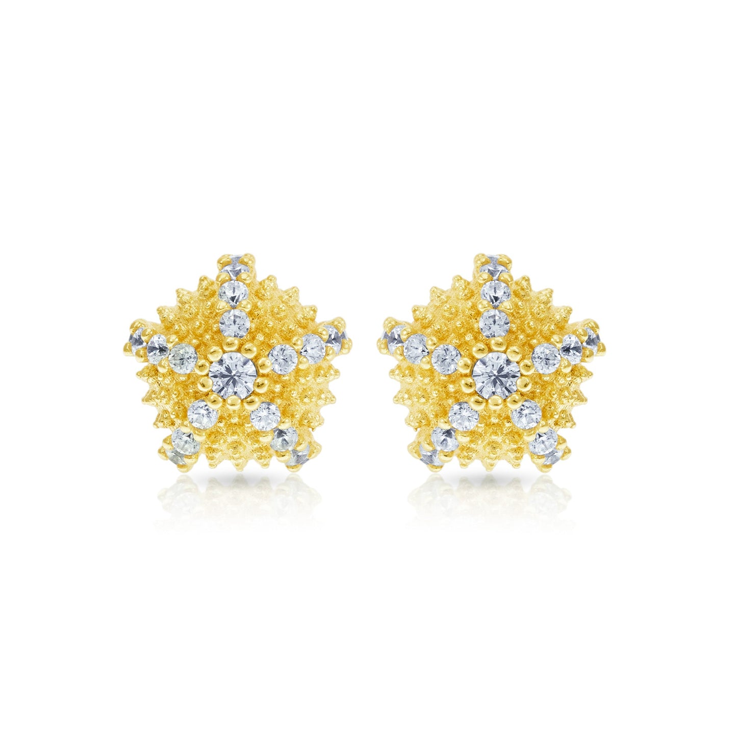 Sea Urchin Cocktail Earrings