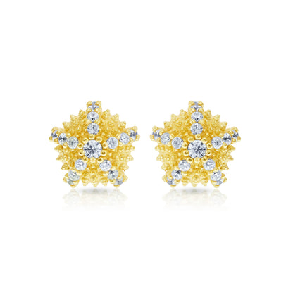 Sea Urchin Cocktail Earrings