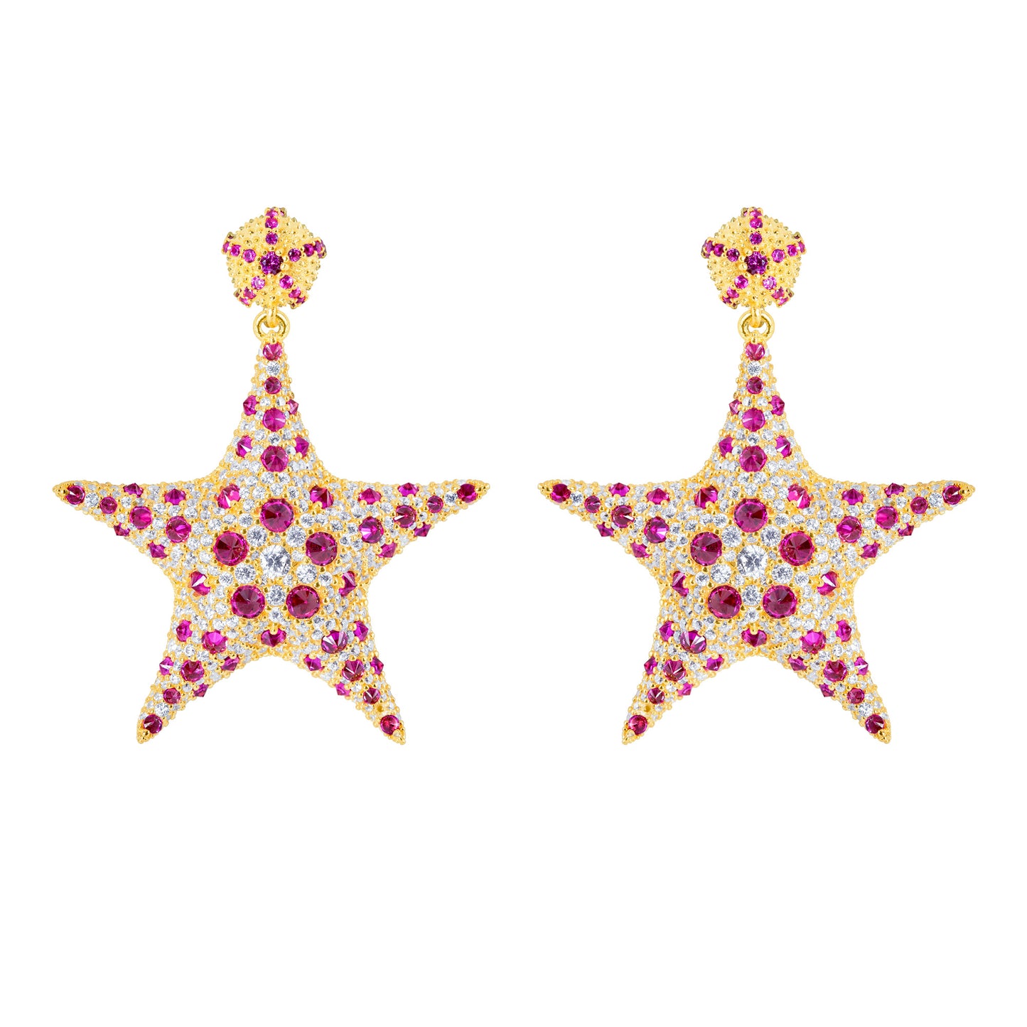 Starfish Cocktail Earrings