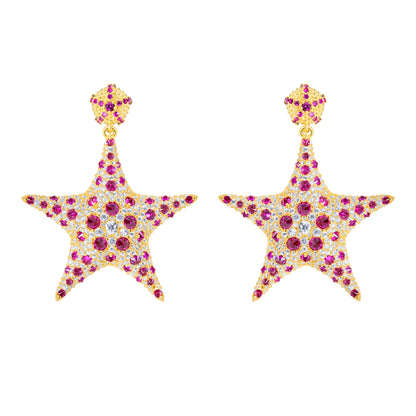 Starfish Cocktail Earrings