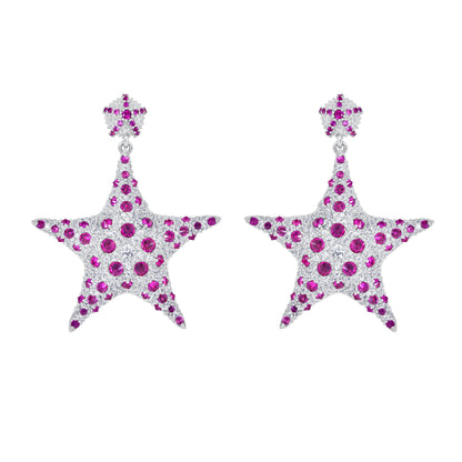 Starfish Cocktail Earrings