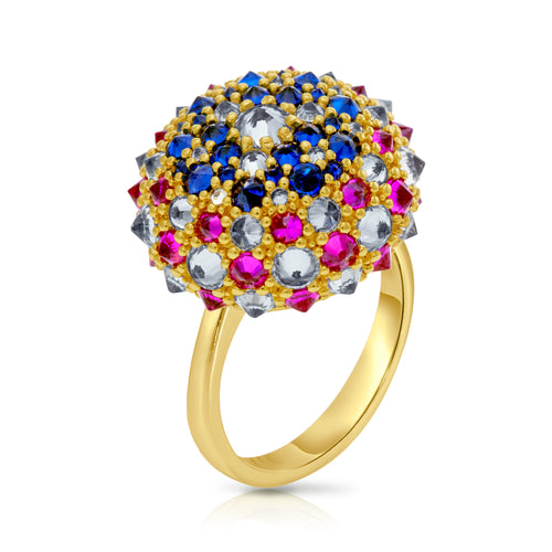 America Bonbon Cocktail Ring