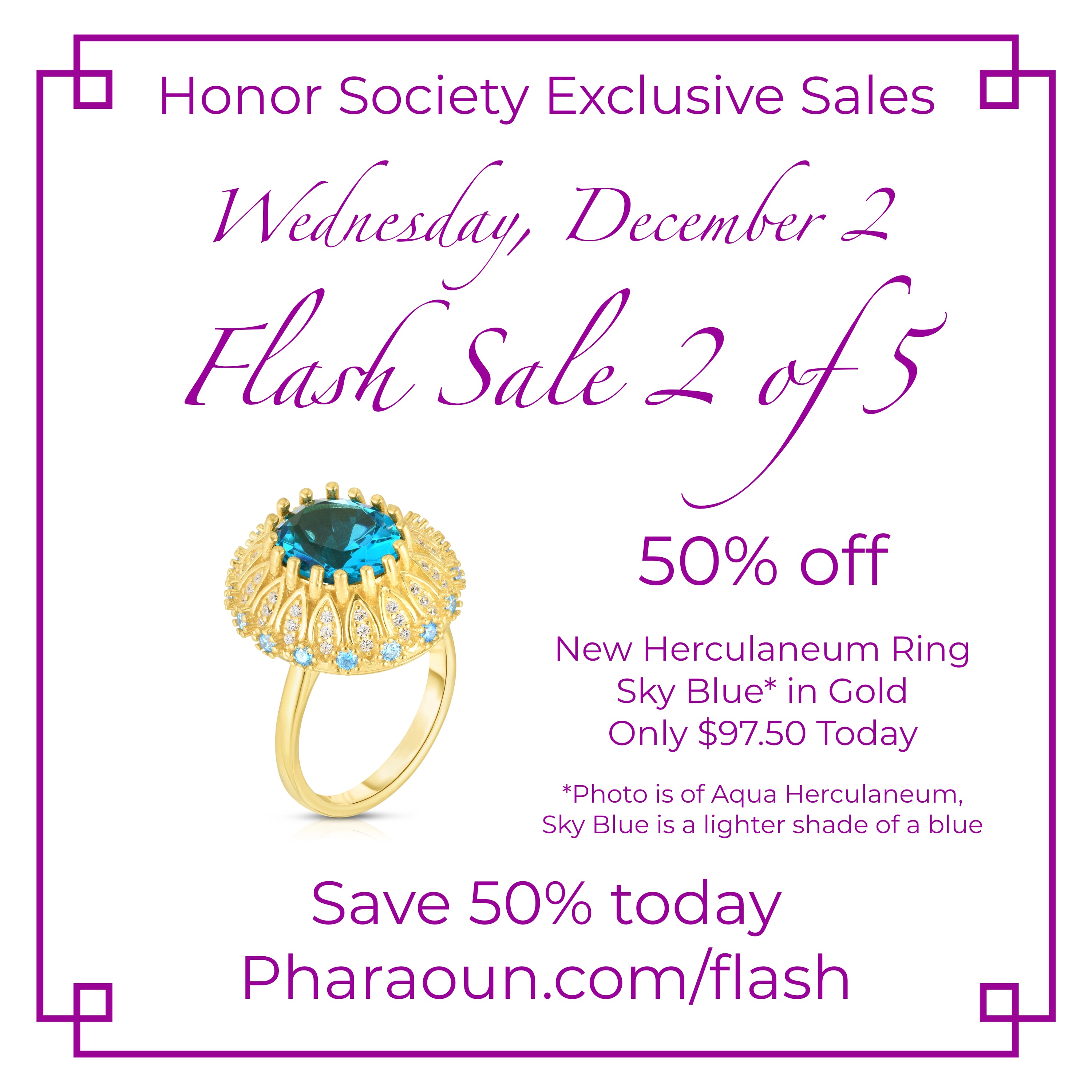 Honor Society Flash Sale