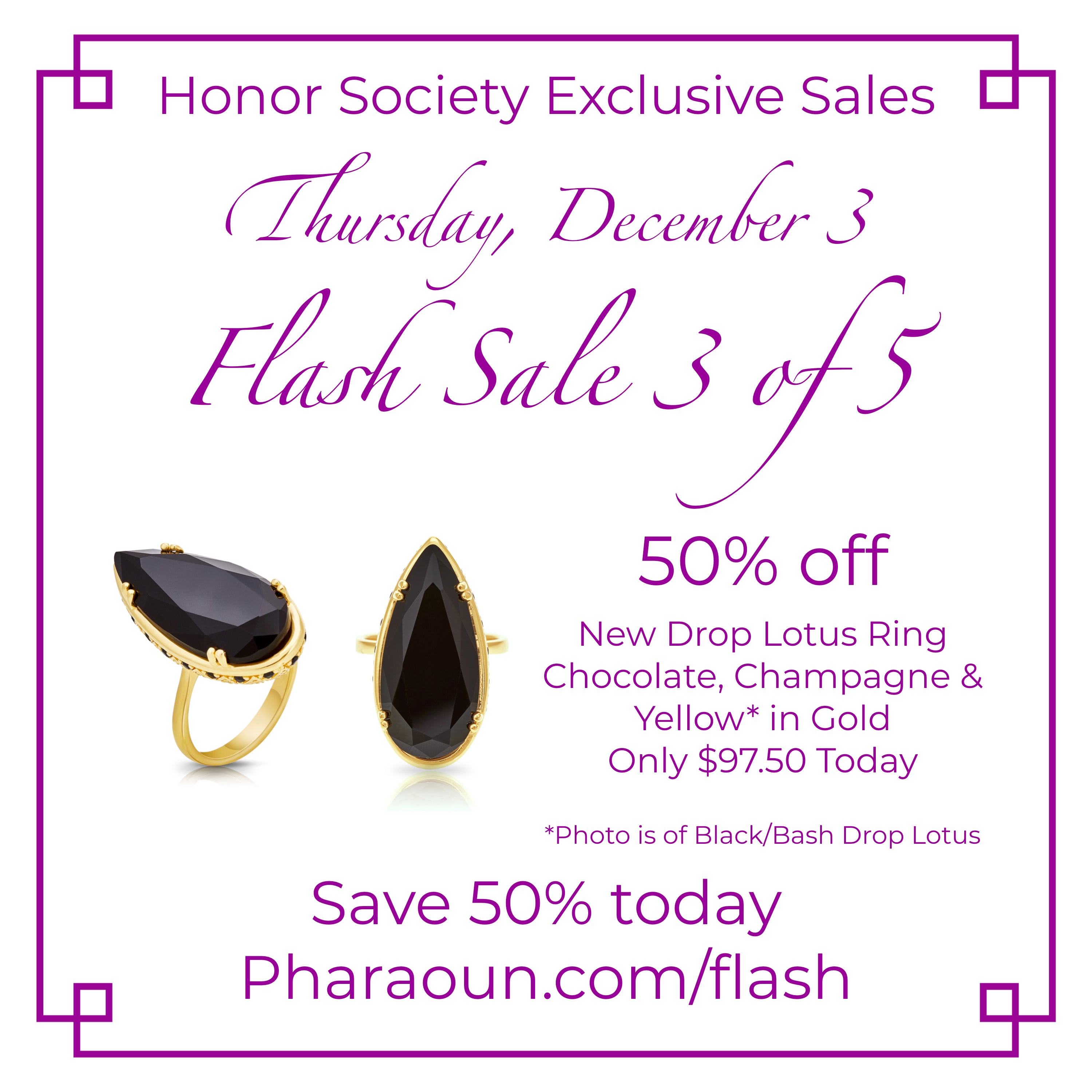 Honor Society Flash Sale