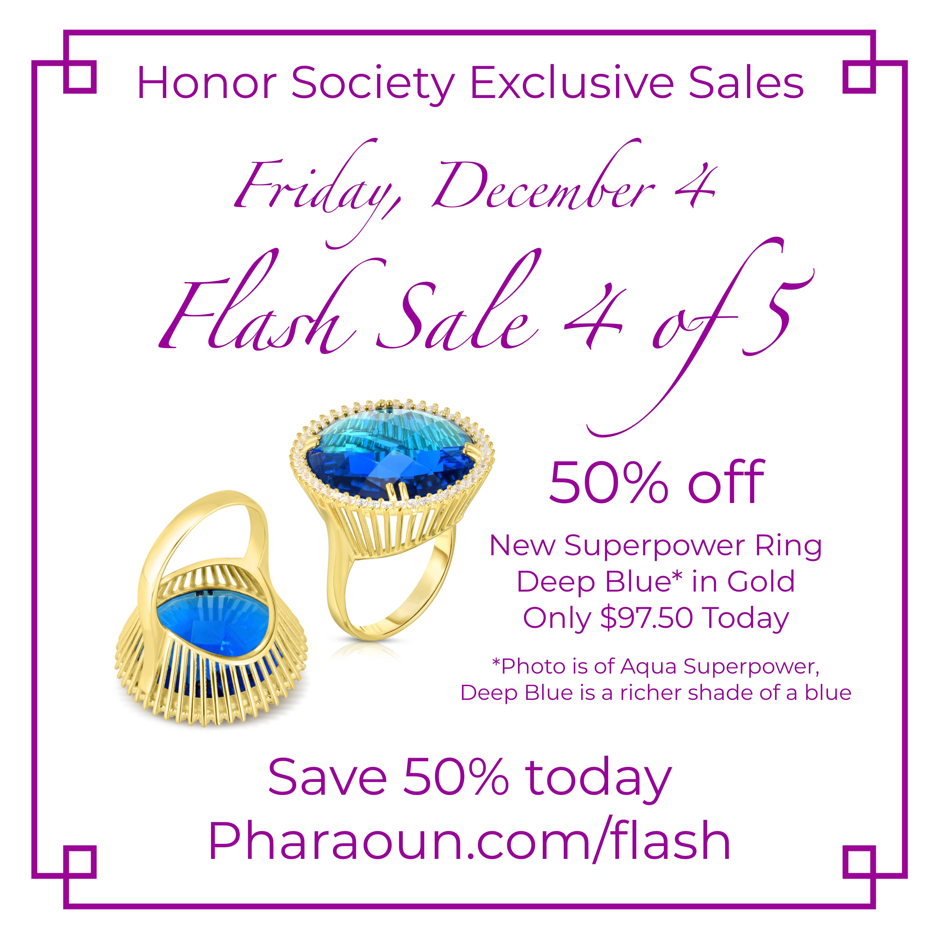 Honor Society Flash Sale