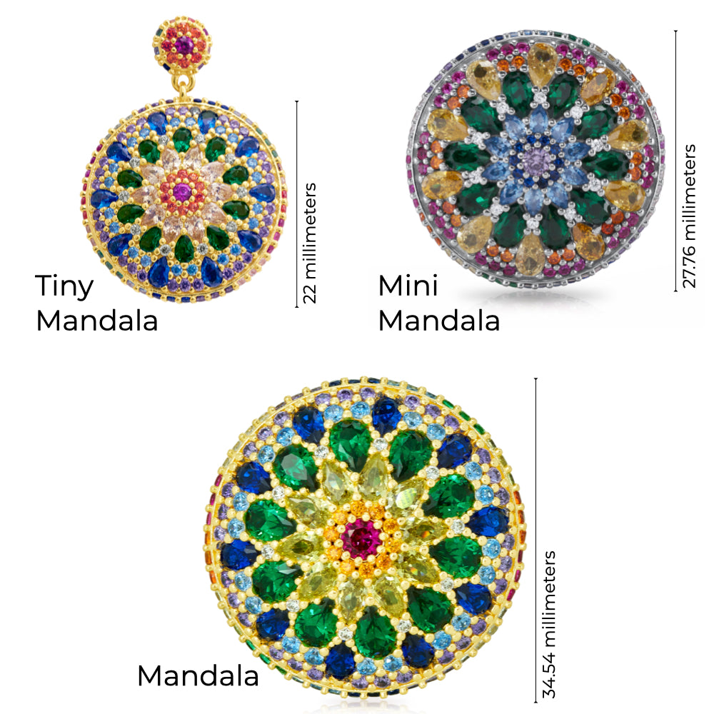 Chakra Mandala Cocktail Ring